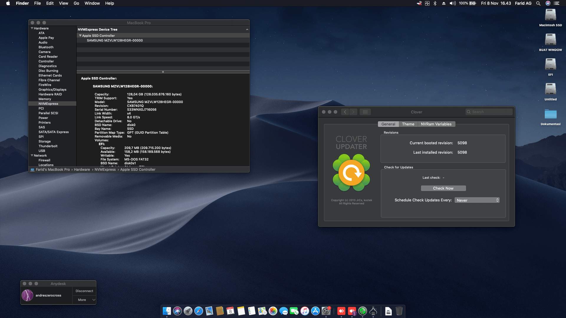 MSI GL62M 7REX [KabyLake   Intel HD 630   I2C] 9